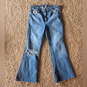 American Eagle Outfitters women’s Light Blue Flare Jeans